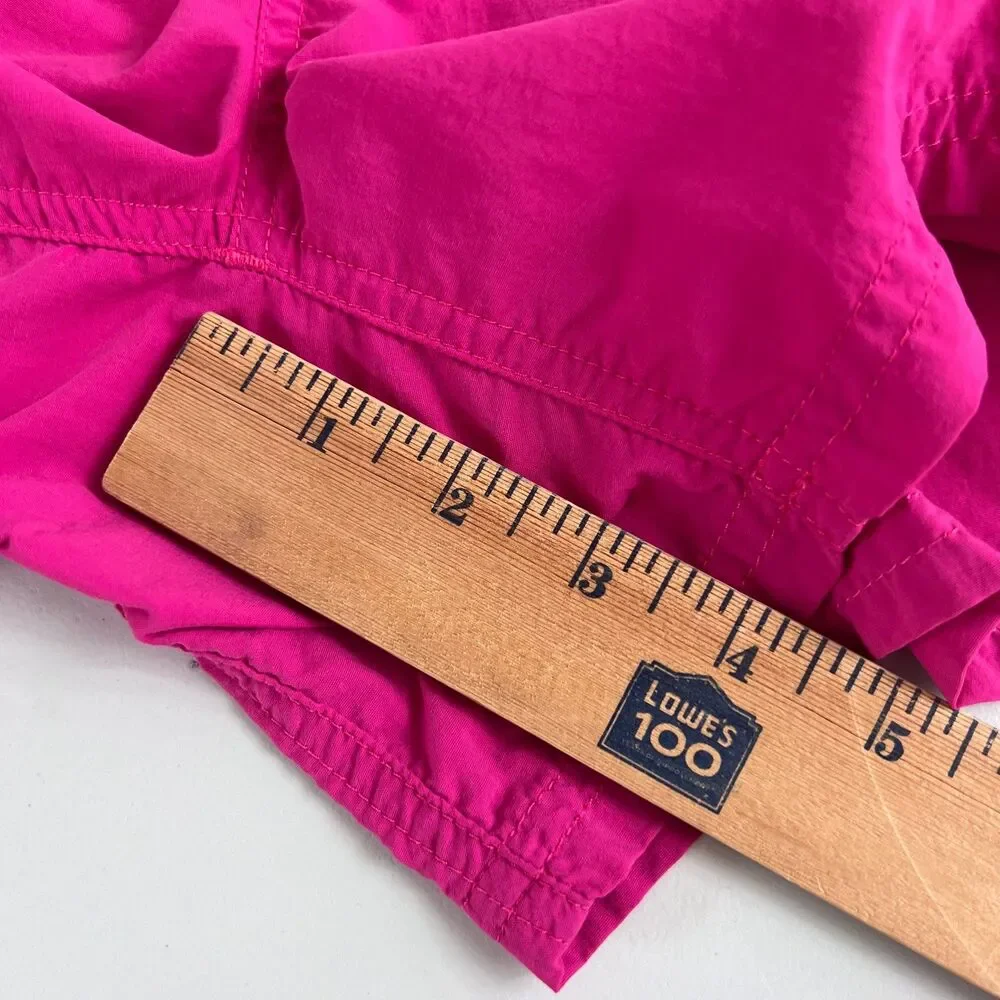The North Face Women's Nylon Shorts Pink Outdoor Hiking Activewear Size L